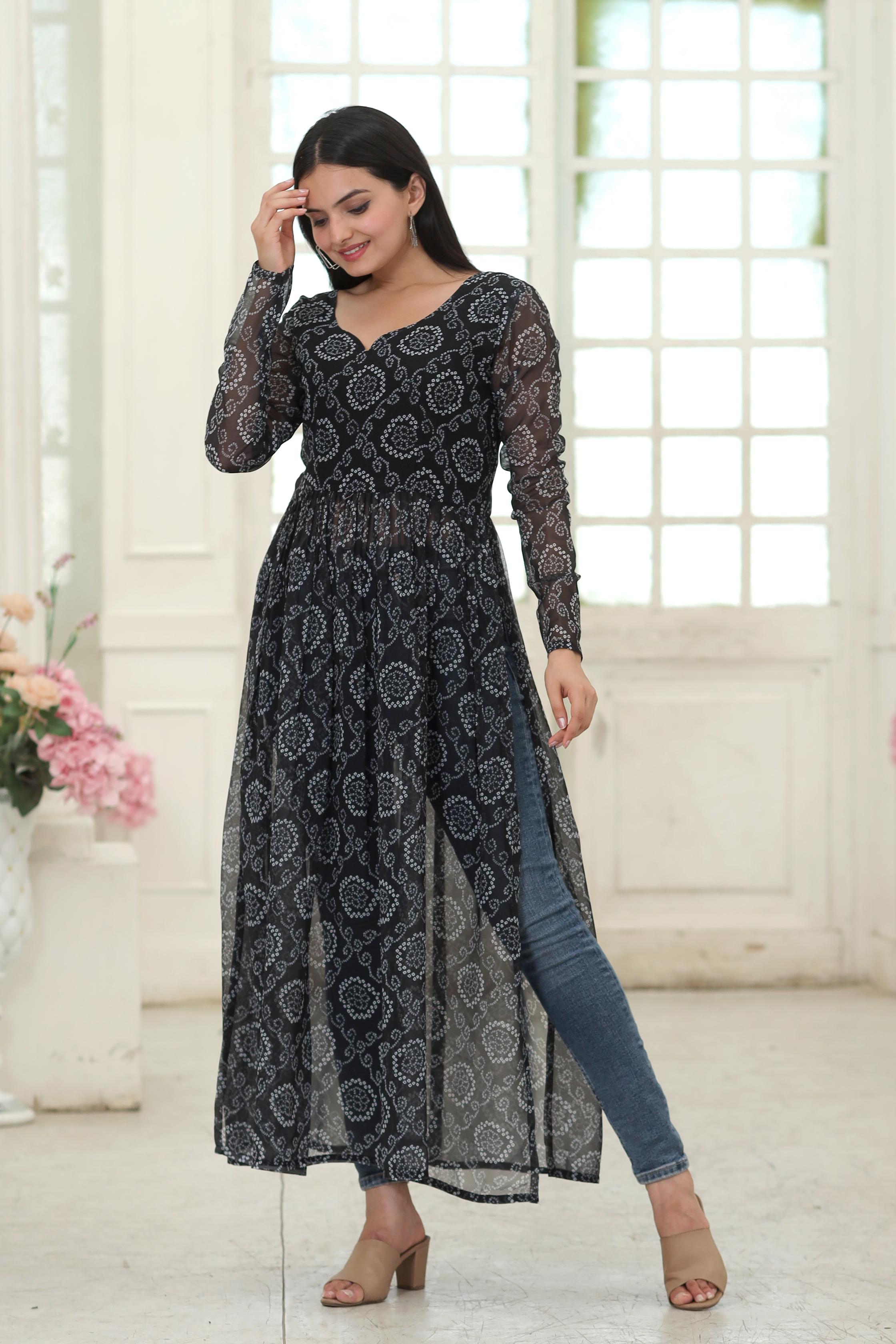 PREMIUM READYMADE DESIGNER NAYRA CUT KURTI COLLECTIONS