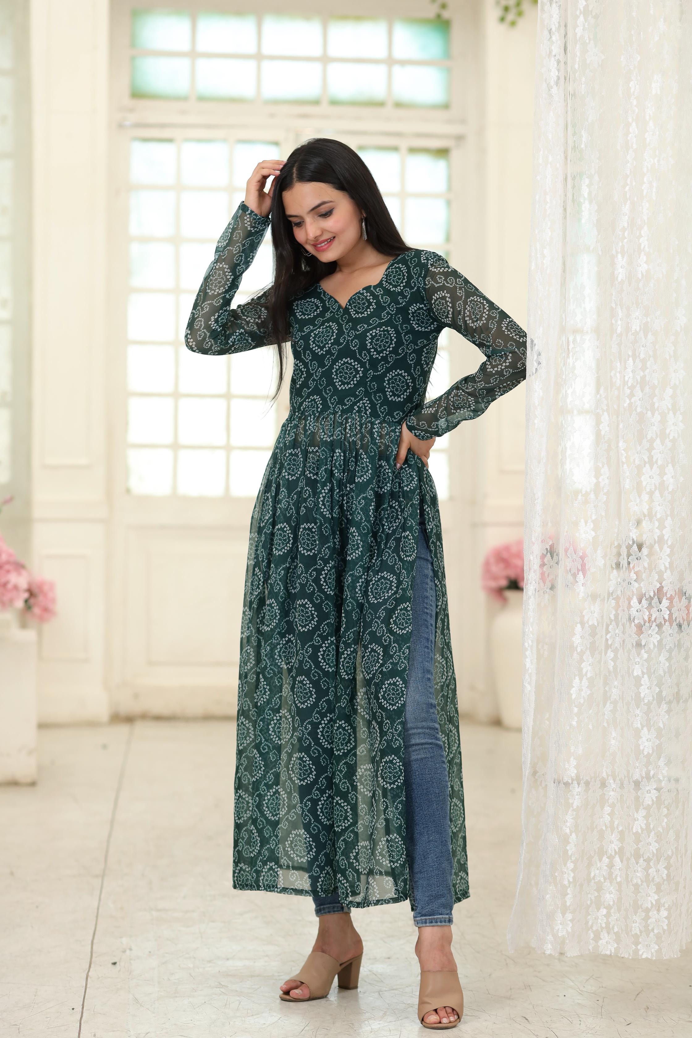 PREMIUM READYMADE DESIGNER NAYRA CUT KURTI COLLECTIONS