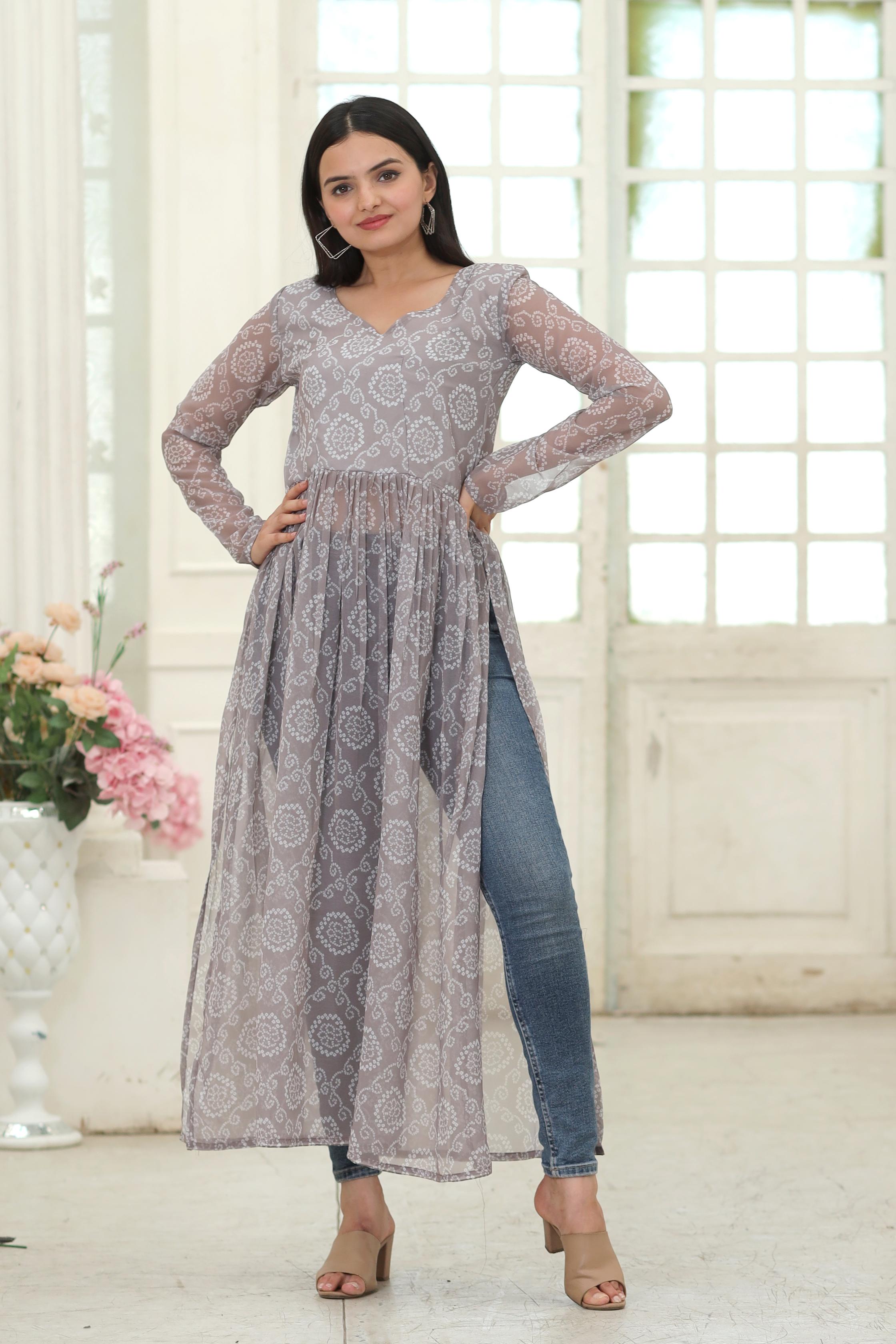 PREMIUM READYMADE DESIGNER NAYRA CUT KURTI COLLECTIONS