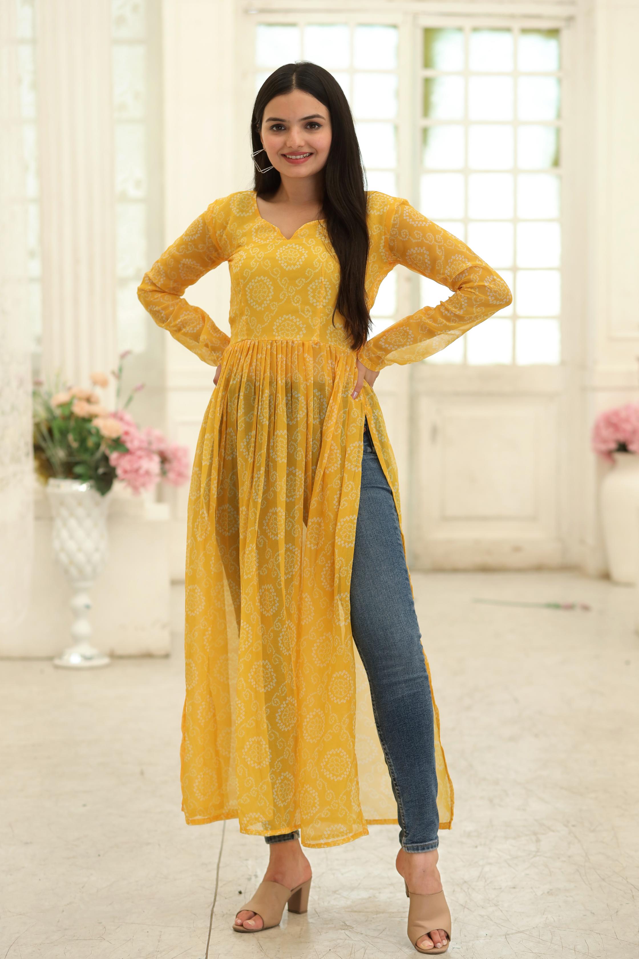 PREMIUM READYMADE DESIGNER NAYRA CUT KURTI COLLECTIONS