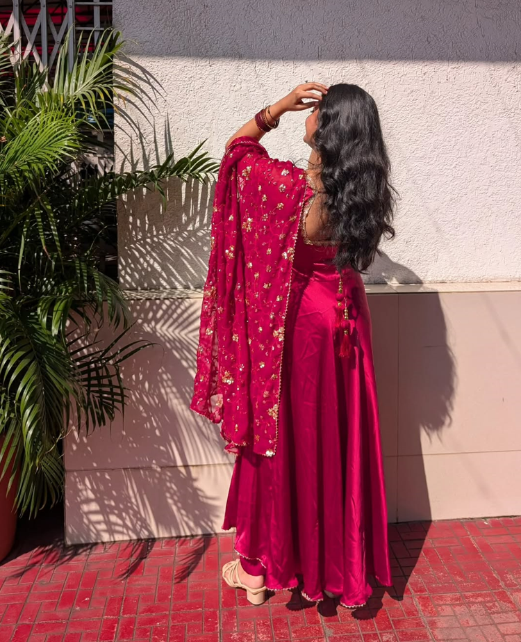 OUR FLARED SUIT SET IS A DANCE OF TRADITION & TRENDS