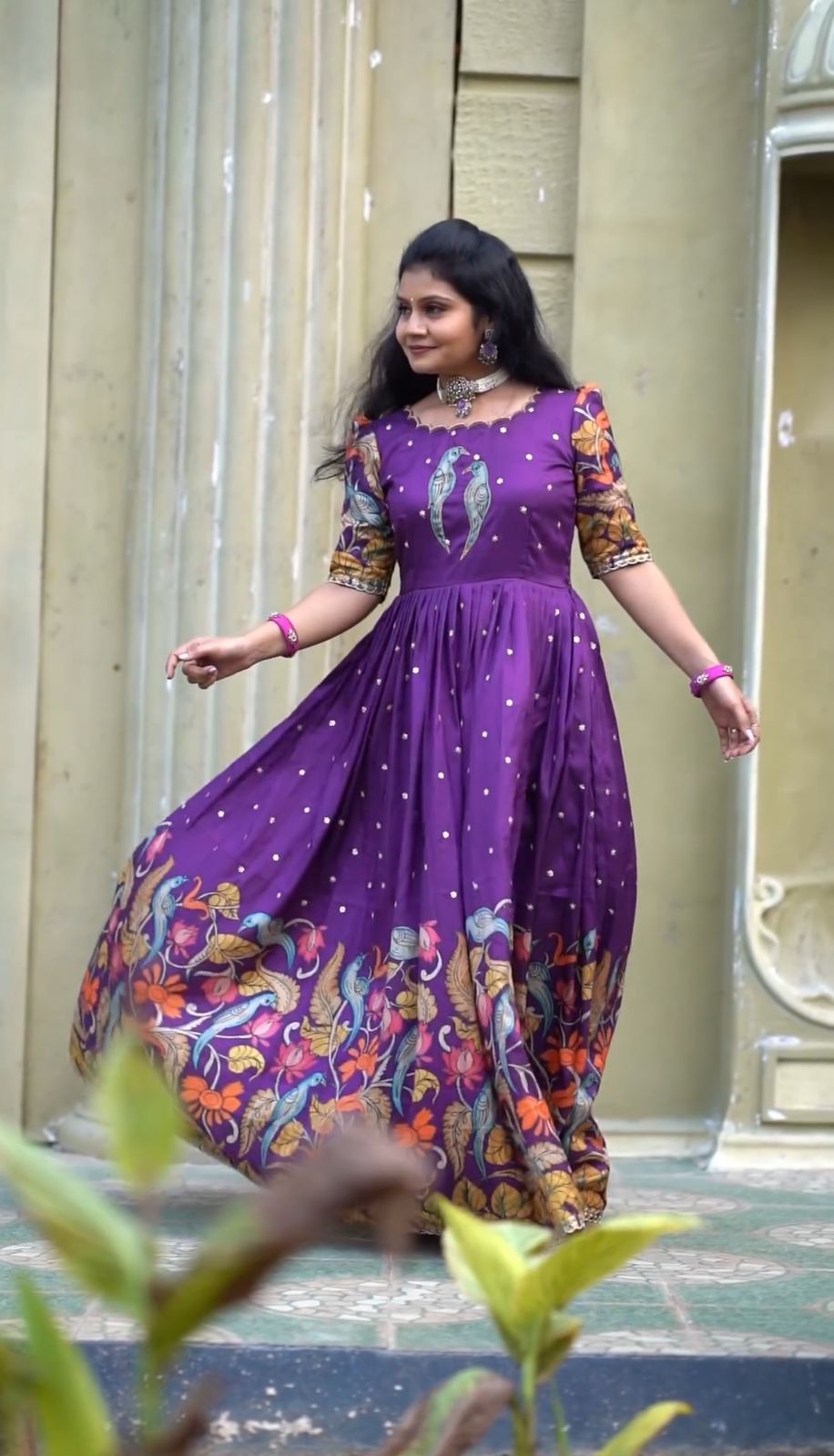 EXQUISITE KALAMKARI GOWN COLLECTION