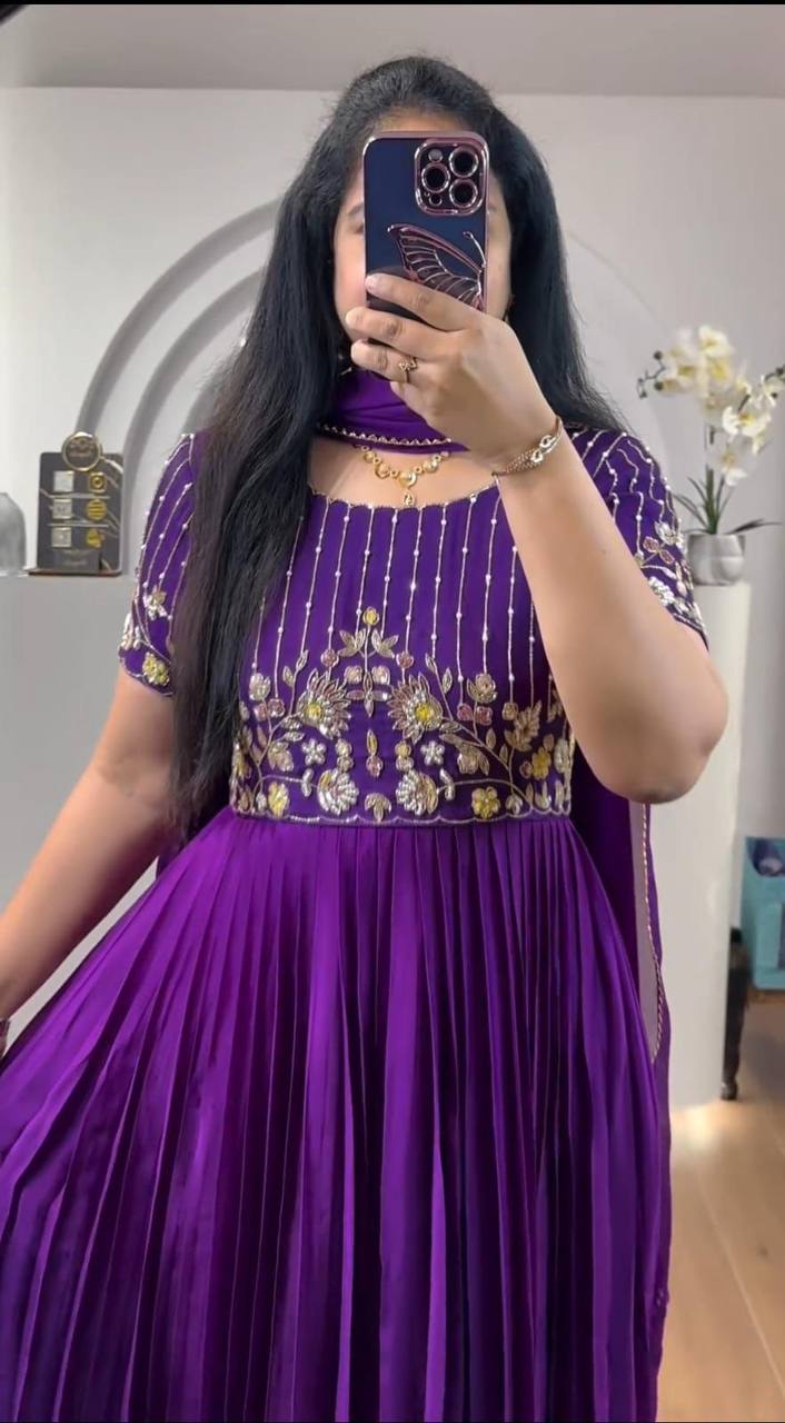 FESTIVAL PARTY WEAR GOWN FOR WOMENT