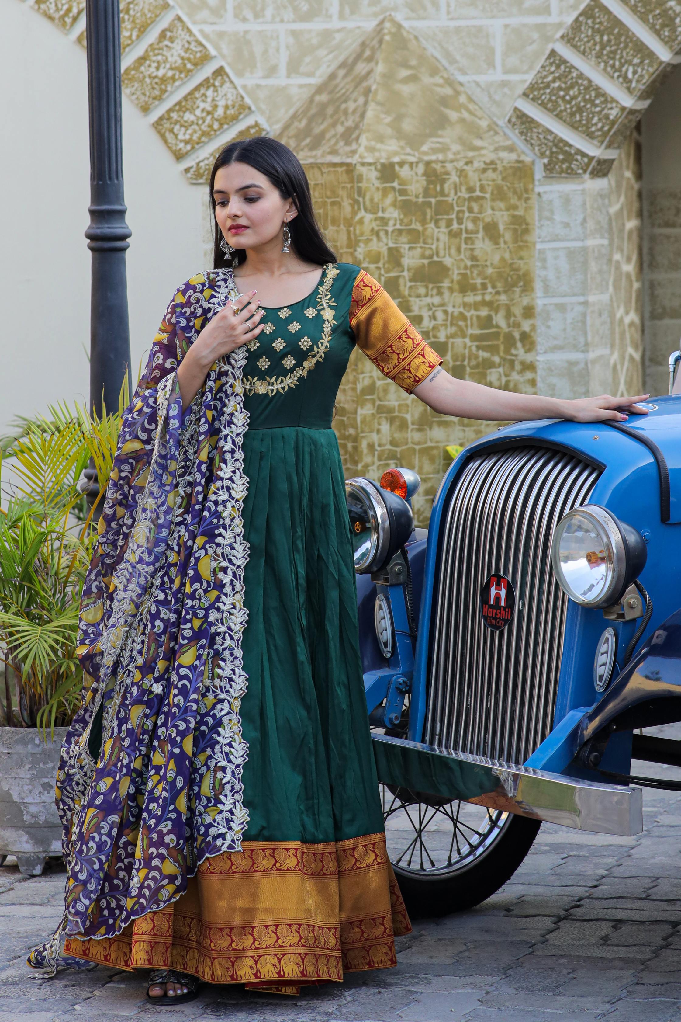 PREMIUM DESIGNER READYMADE GOWN-DUPATTA COLLECTIONS