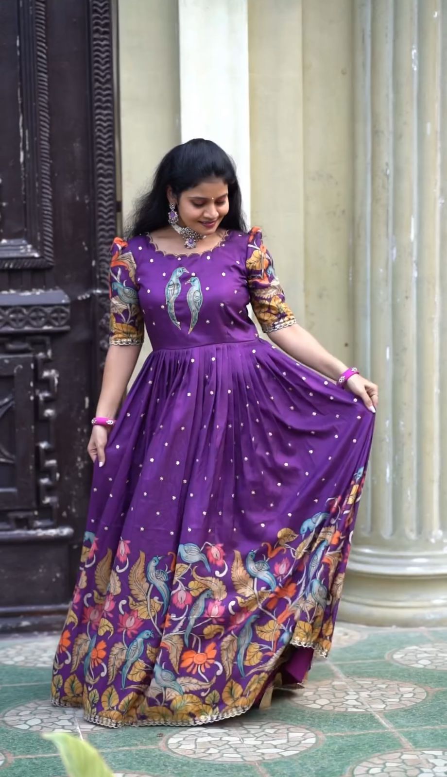 EXQUISITE KALAMKARI GOWN COLLECTION